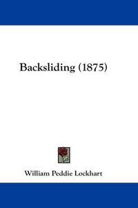Cover image for Backsliding (1875)
