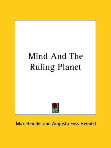 Cover image for Mind and the Ruling Planet