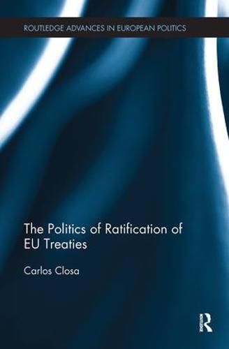 Cover image for The Politics of Ratification of EU Treaties