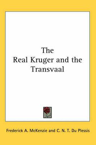 Cover image for The Real Kruger and the Transvaal