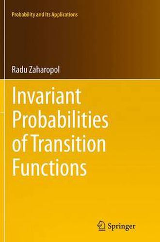 Cover image for Invariant Probabilities of Transition Functions