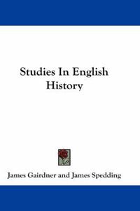 Cover image for Studies in English History