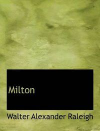 Cover image for Milton