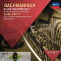 Cover image for Rachmaninov Piano Concerto No 2 Rhapsody On A Theme Of Paganini