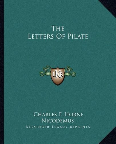 The Letters of Pilate