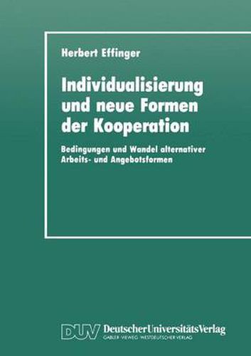 Cover image for Individualisierung und Neue Formen der Kooperation
