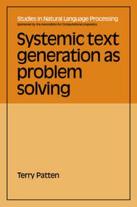 Cover image for Systemic Text Generation as Problem Solving