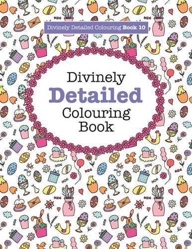 Cover image for Divinely Detailed Colouring Book 10