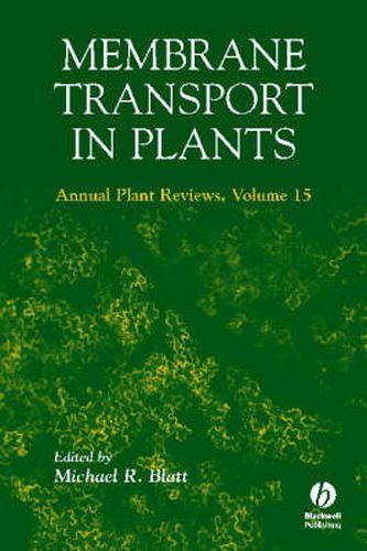 Cover image for Membrane Transport in Plants