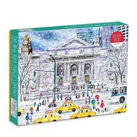 Cover image for Michael Storrings New York Public Library Jigsaw Puzzle (1000 pieces)