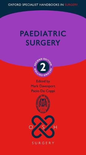 Cover image for Paediatric Surgery