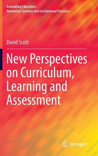 Cover image for New Perspectives on Curriculum, Learning and Assessment