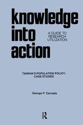 Cover image for Knowledge into Action: A Guide to Research Utilization