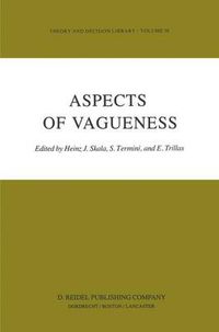 Cover image for Aspects of Vagueness