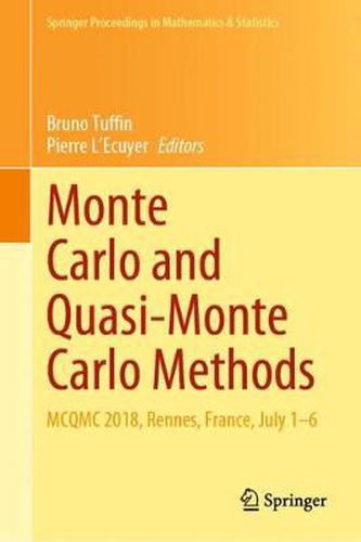 Cover image for Monte Carlo and Quasi-Monte Carlo Methods: MCQMC 2018, Rennes, France, July 1-6