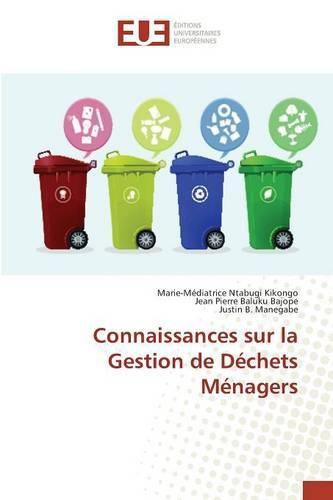 Cover image for Connaissances Sur La Gestion de Dechets Menagers