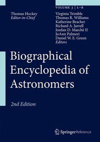 Cover image for Biographical Encyclopedia of Astronomers