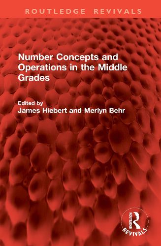 Cover image for Number Concepts and Operations in the Middle Grades