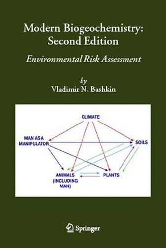 Cover image for Modern Biogeochemistry: Environmental Risk Assessment