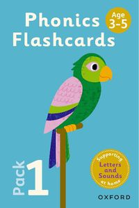 Cover image for Essential Letters and Sounds Phonics Flashcards Pack 1