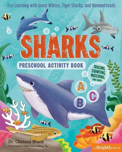 Cover image for Sharks Preschool Activity Book