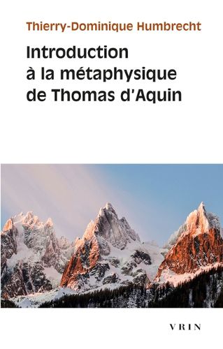Cover image for Introduction a la Metaphysique de Thomas d'Aquin