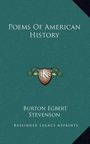 Cover image for Poems of American History