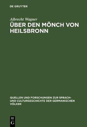 Cover image for UEber den Moench von Heilsbronn