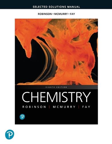 Cover image for Student Selected Solutions Manual for Chemistry