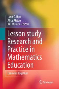 Cover image for Lesson Study Research and Practice in Mathematics Education: Learning Together