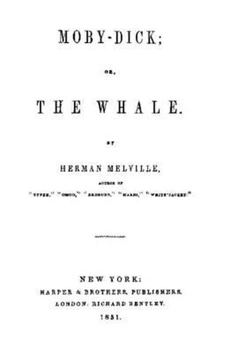 Cover image for Moby-Dick, or, The Whale