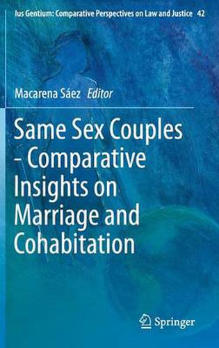 Cover image for Same Sex Couples - Comparative Insights on Marriage and Cohabitation