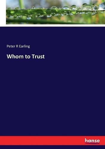 Cover image for Whom to Trust