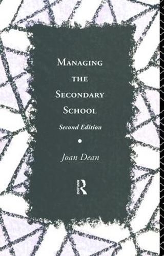 Cover image for Managing the Secondary School