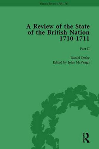 Cover image for Defoe's Review 1704-13, Volume 7 (1710), Part II