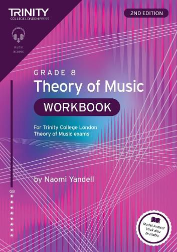 Cover image for Trinity College London Theory of Music Workbook Grade 8 (2nd edition)