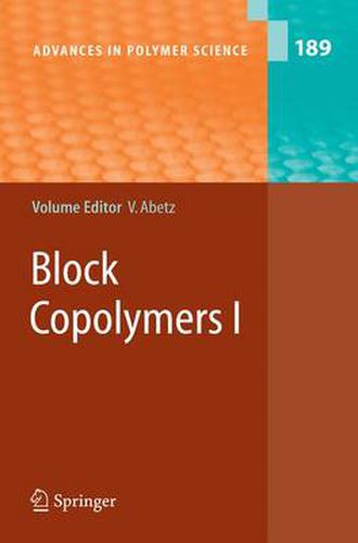 Cover image for Block Copolymers I