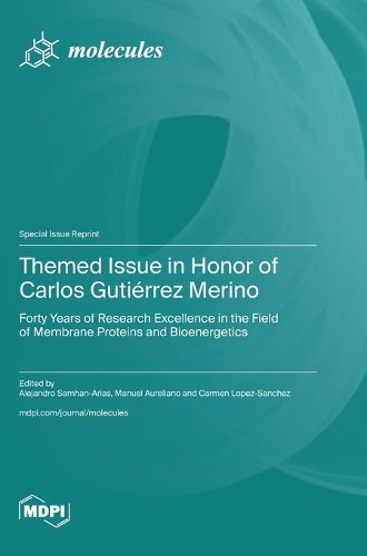 Cover image for Themed Issue in Honor of Carlos Gutierrez Merino