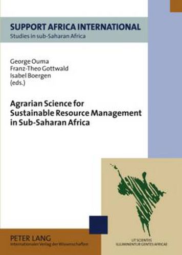 Cover image for Agrarian Science for Sustainable Resource Management in Sub-Saharan Africa