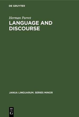 Language and Discourse