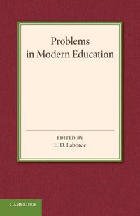 Cover image for Problems in Modern Education