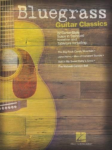 Cover image for Bluegrass Guitar Classics: 22 Carter-Style Solos