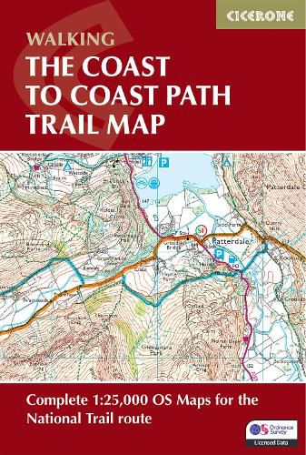 Cover image for The Coast to Coast Path Trail Map