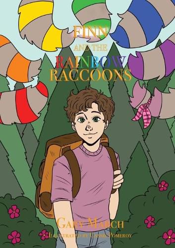 Cover image for Finn and the Rainbow Raccoons