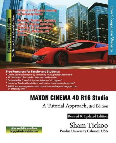 Cover image for MAXON CINEMA 4D R16 Studio: A Tutorial Approach