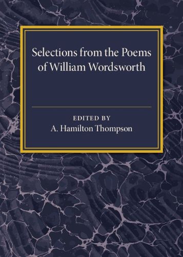 Cover image for Selections from the Poems of William Wordsworth