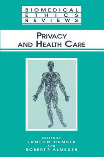 Cover image for Privacy and Health Care