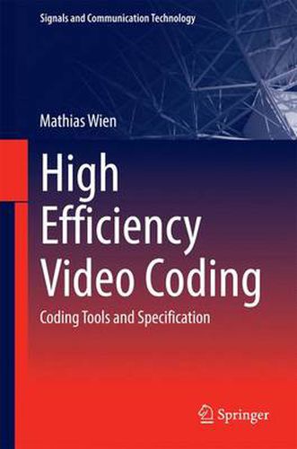 Cover image for High Efficiency Video Coding: Coding Tools and Specification