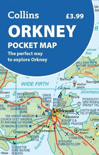 Cover image for Orkney Pocket Map
