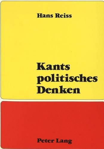 Cover image for Kants Politisches Denken